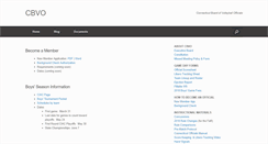 Desktop Screenshot of cbvo.org